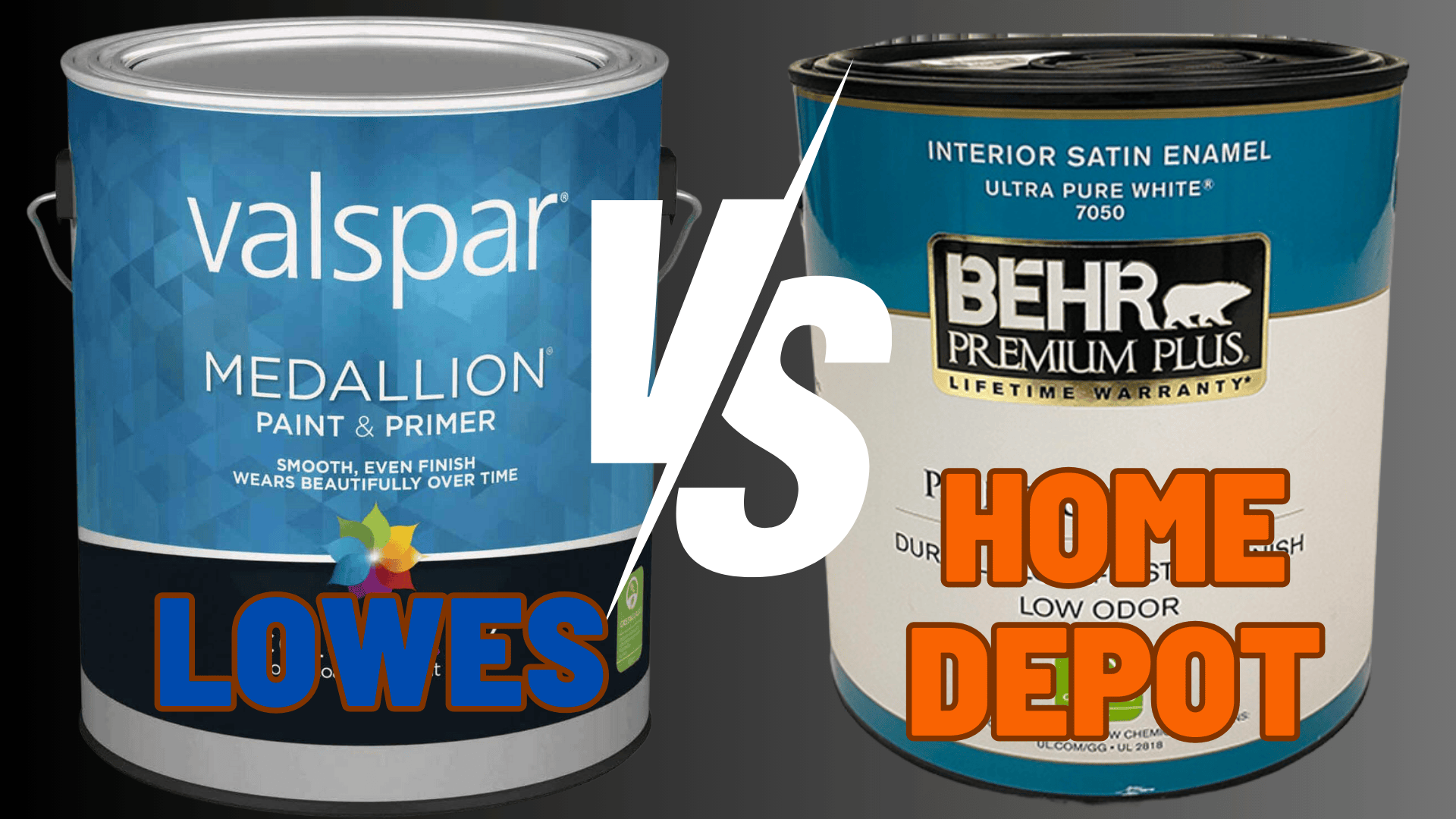 lowes vs home depot paint